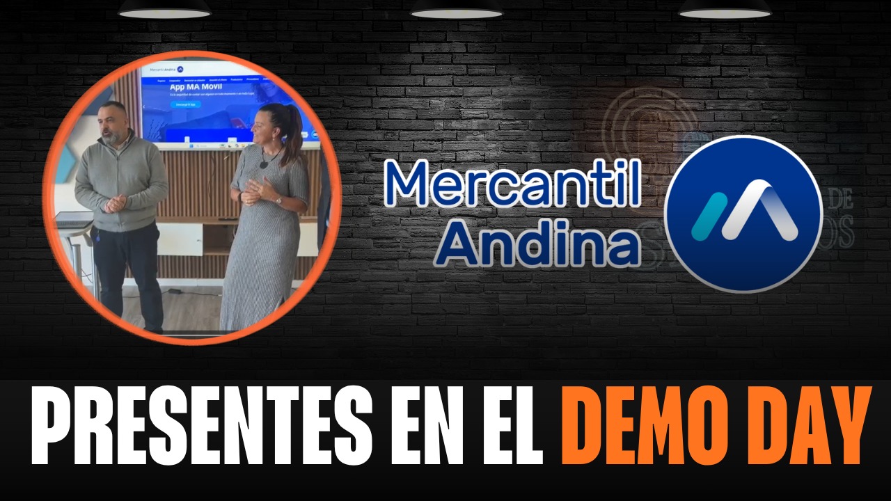 Estuvimos presentes en el Demo Day de Link Up + Mercantil Andina llevado a cabo hoy en las oficinas de la aseguradora, en donde 7 empresas presentaron soluciones que aplican tecnología e IA a distintos desafíos de la industria aseguradora.